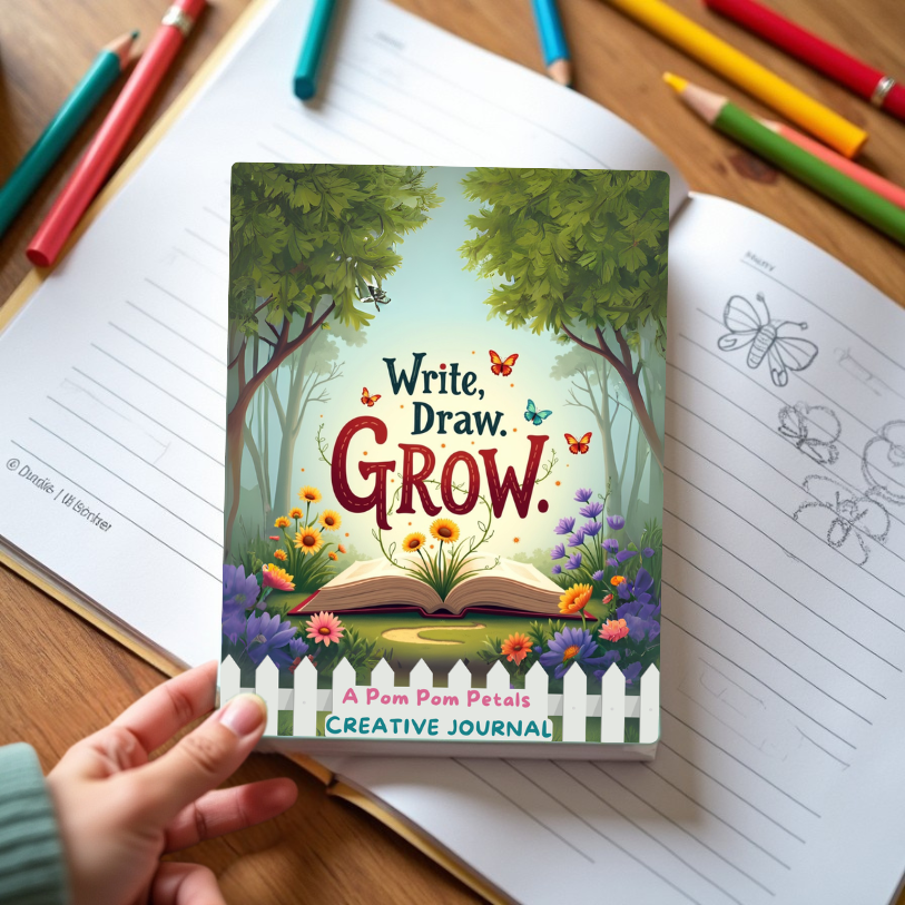 Write. Draw. Grow. Journal - Signed Creative Kit