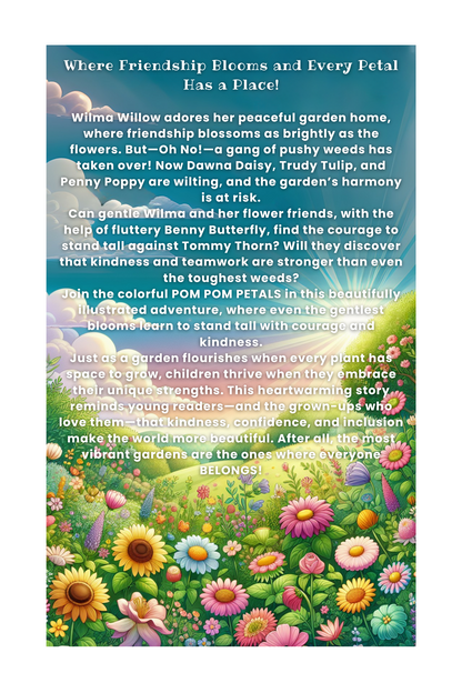 Wilma Willow and the Weed Bullies – Pom Pom Petals Book 1 (Available on Amazon)