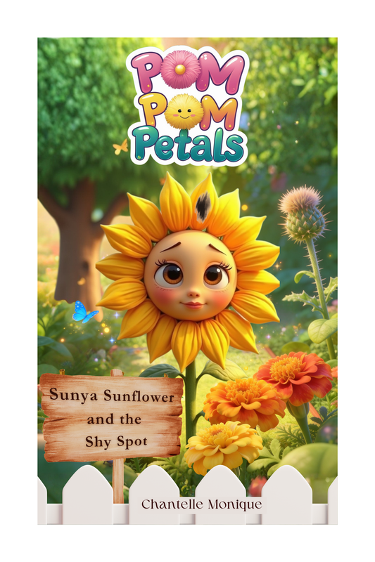 Signed Author Copy – Sunya Sunflower and the Shy Spot