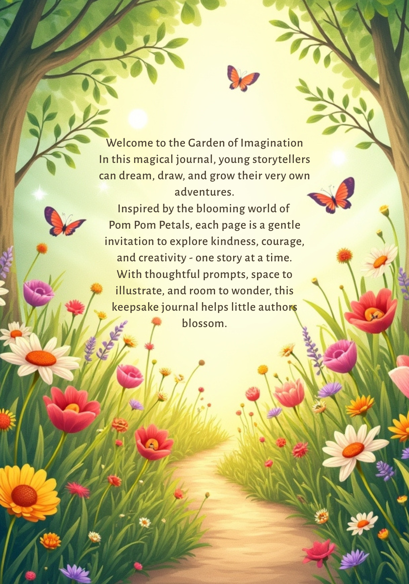 Write. Draw. Grow. - Creative Journal for Kids - Available on Amazon